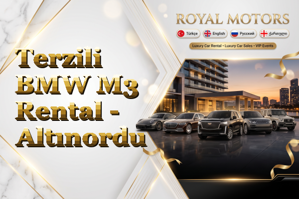 Terzili BMW M3 Rental - Altınordu