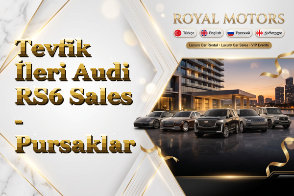 Tevfik İleri Audi RS6 Sales - Pursaklar