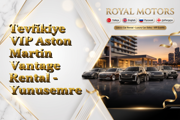 Tevfikiye VIP Aston Martin Vantage Rental - Yunusemre
