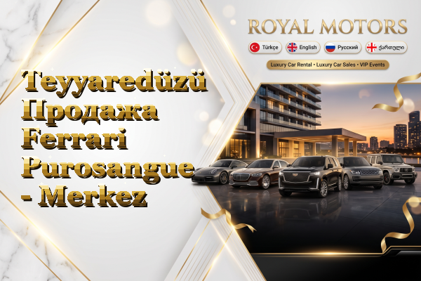 Teyyaredüzü Продажа Ferrari Purosangue - Merkez