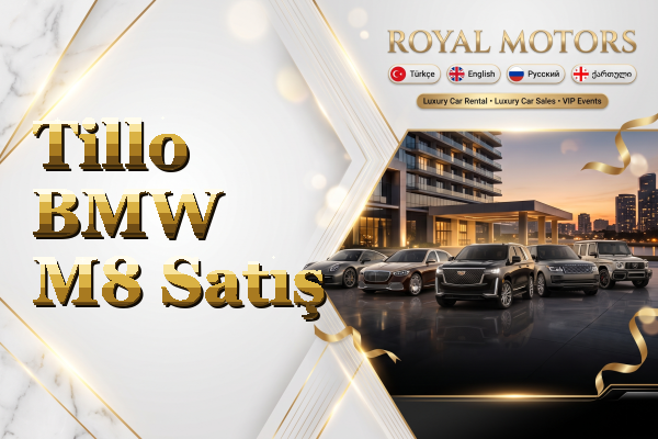 Tillo BMW M8 Satış
