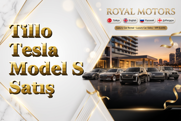 Tillo Tesla Model S Satış