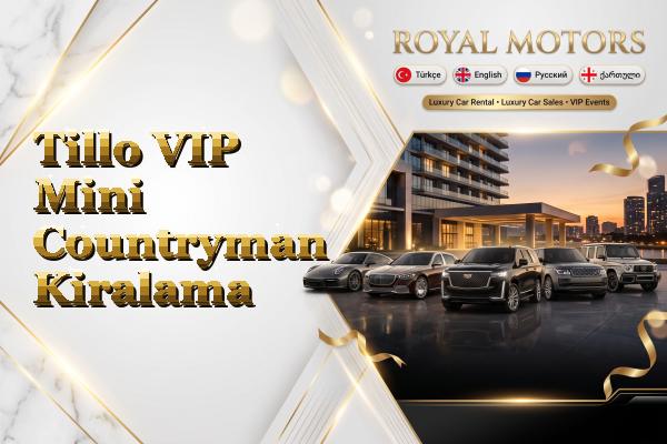 Tillo VIP Mini Countryman Kiralama
