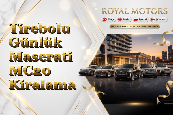 Tirebolu Günlük Maserati MC20 Kiralama