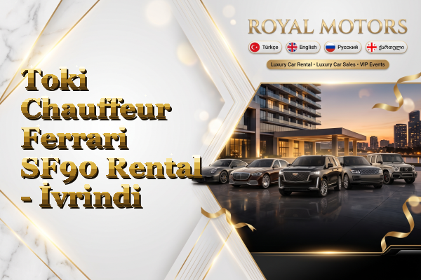 Toki Chauffeur Ferrari SF90 Rental - İvrindi