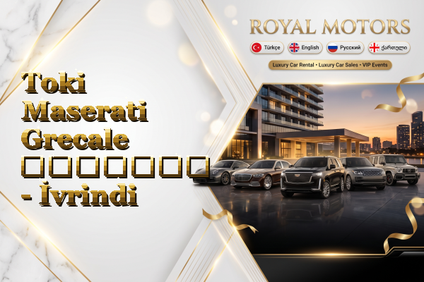Toki Maserati Grecale გაყიდვა - İvrindi