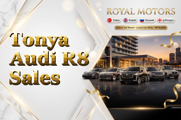 Tonya Audi R8 Sales