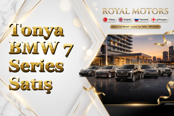 Tonya BMW 7 Series Satış