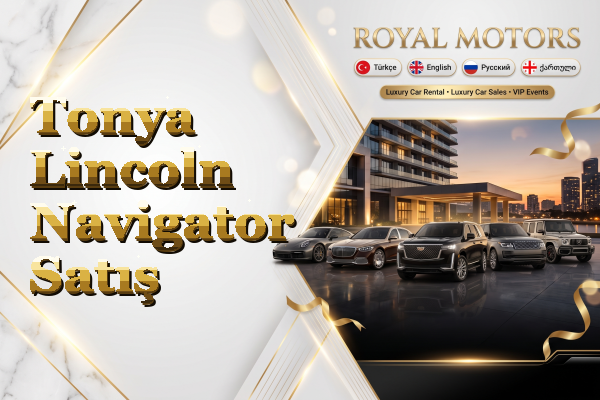 Tonya Lincoln Navigator Satış