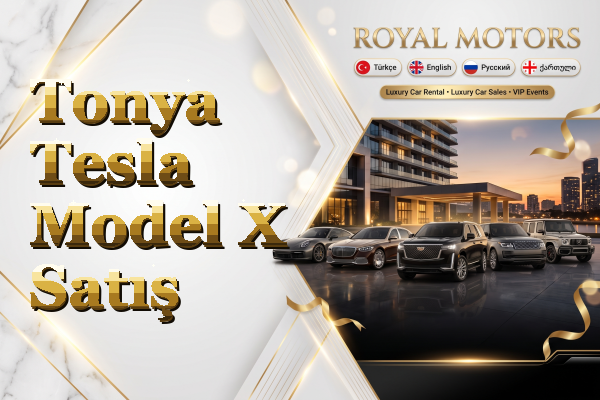 Tonya Tesla Model X Satış
