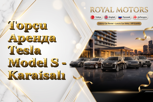 Topçu Аренда Tesla Model S - Karaisalı