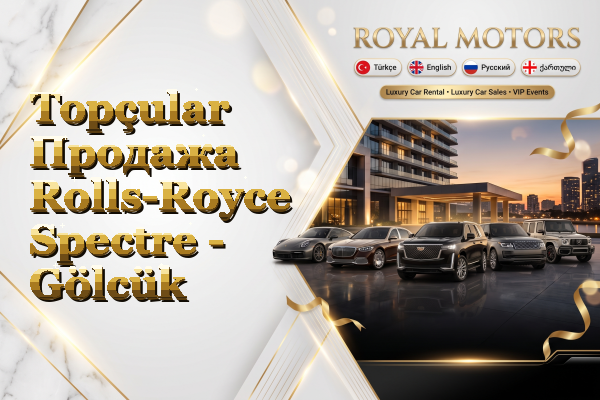 Topçular Продажа Rolls-Royce Spectre - Gölcük