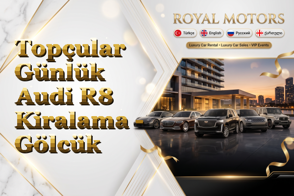 Topçular Günlük Audi R8 Kiralama - Gölcük