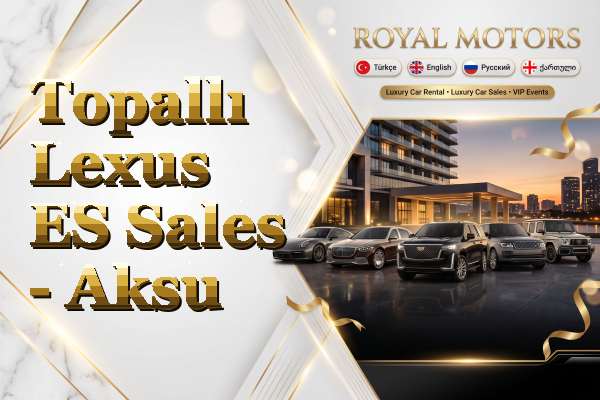 Topallı Lexus ES Sales - Aksu