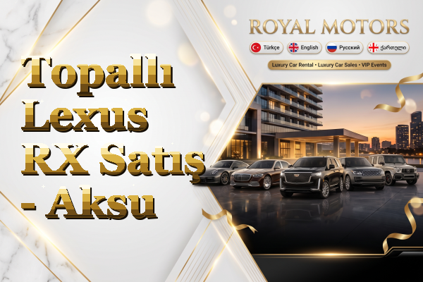 Topallı Lexus RX Satış - Aksu