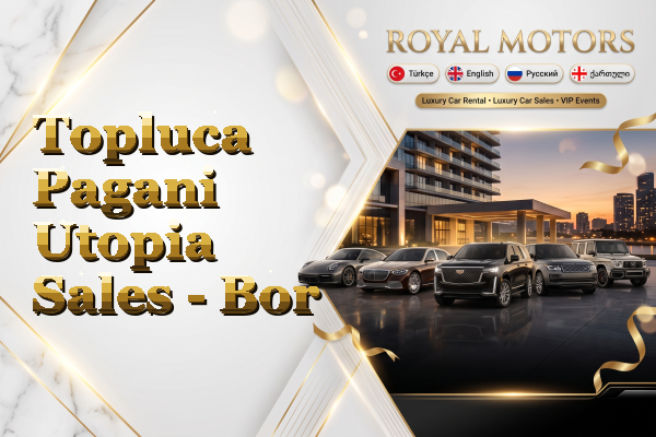 Topluca Pagani Utopia Sales - Bor