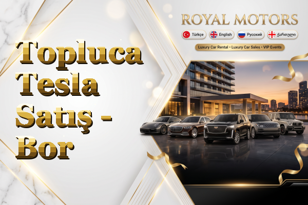 Topluca Tesla Satış - Bor