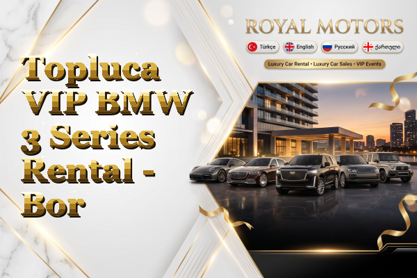Topluca VIP BMW 3 Series Rental - Bor