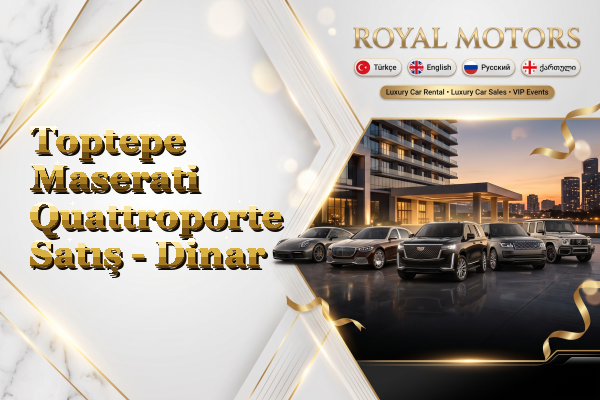 Toptepe Maserati Quattroporte Satış - Dinar