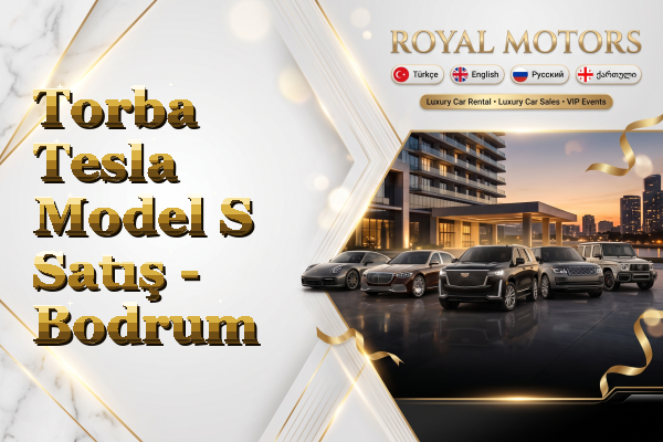 Torba Tesla Model S Satış - Bodrum