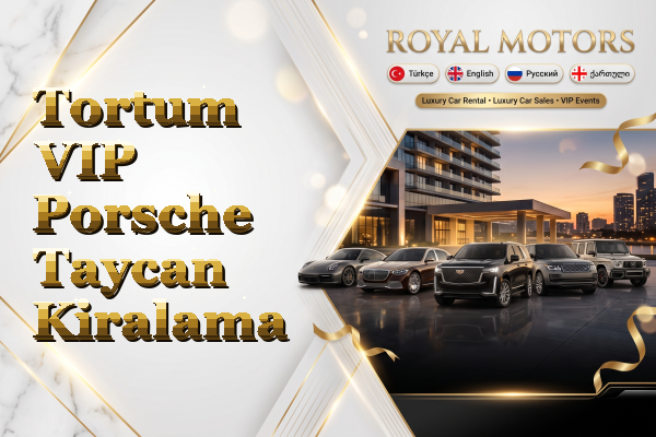Tortum VIP Porsche Taycan Kiralama
