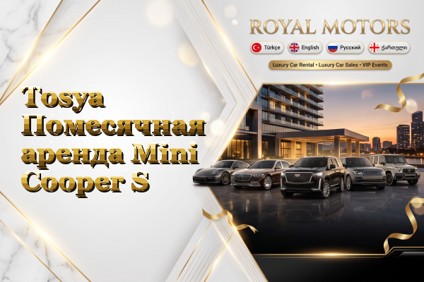 Tosya Помесячная аренда Mini Cooper S