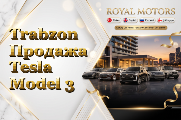 Trabzon Продажа Tesla Model 3