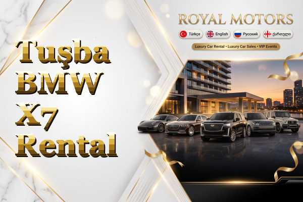 Tuşba BMW X7 Rental