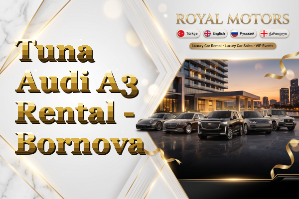 Tuna Audi A3 Rental - Bornova
