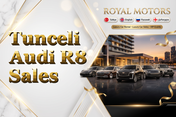 Tunceli Audi R8 Sales
