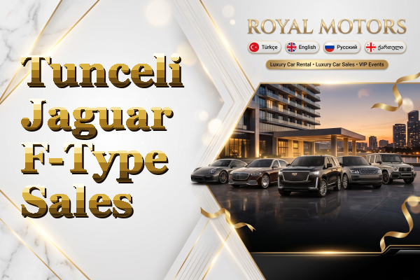 Tunceli Jaguar F-Type Sales