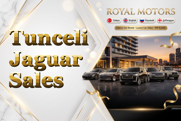 Tunceli Jaguar Sales