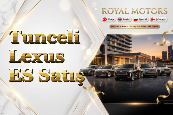 Tunceli Lexus ES Satış