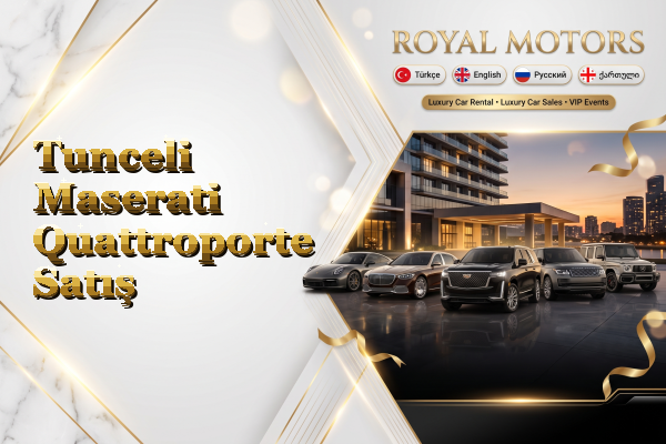 Tunceli Maserati Quattroporte Satış