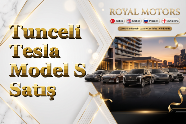 Tunceli Tesla Model S Satış