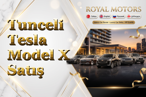 Tunceli Tesla Model X Satış