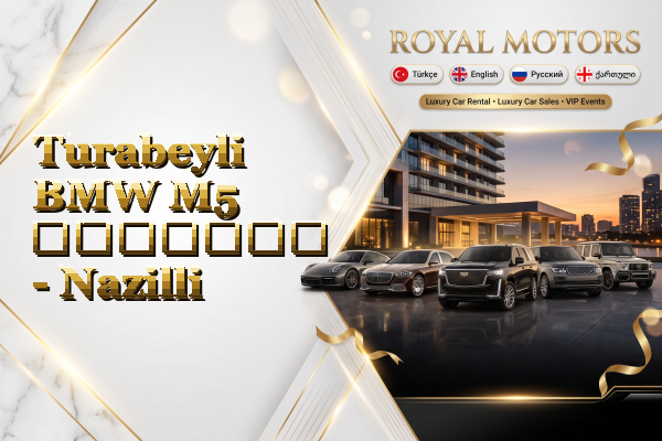 Turabeyli BMW M5 გაყიდვა - Nazilli