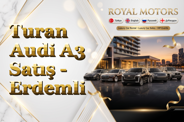 Turan Audi A3 Satış - Erdemli