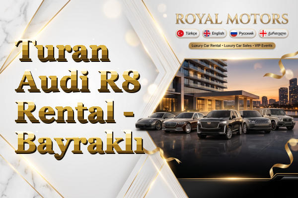 Turan Audi R8 Rental - Bayraklı