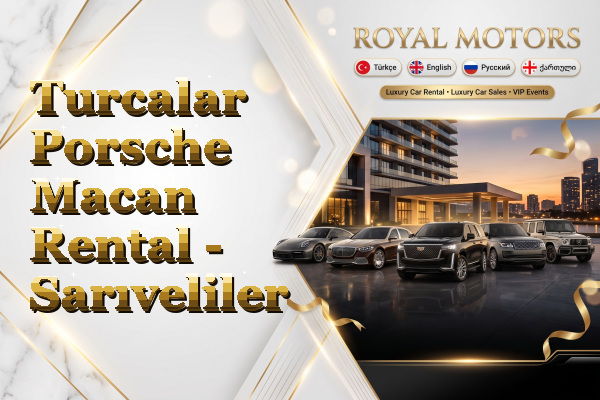 Turcalar Porsche Macan Rental - Sarıveliler