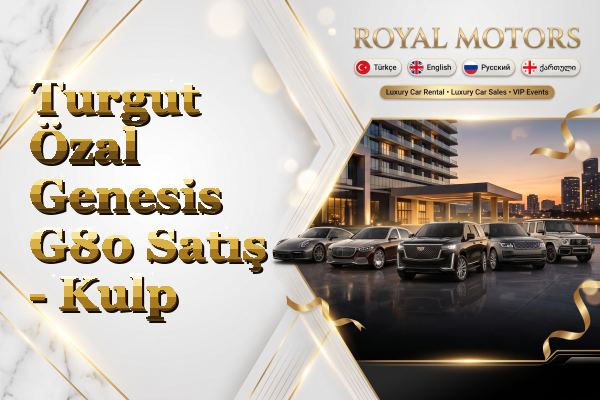 Turgut Özal Genesis G80 Satış - Kulp