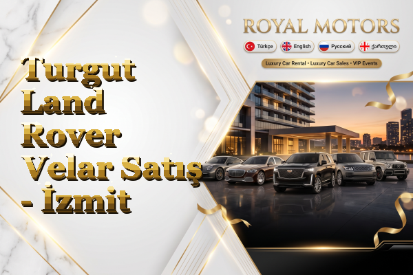 Turgut Land Rover Velar Satış - İzmit