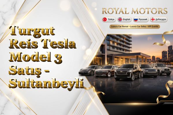 Turgut Reis Tesla Model 3 Satış - Sultanbeyli