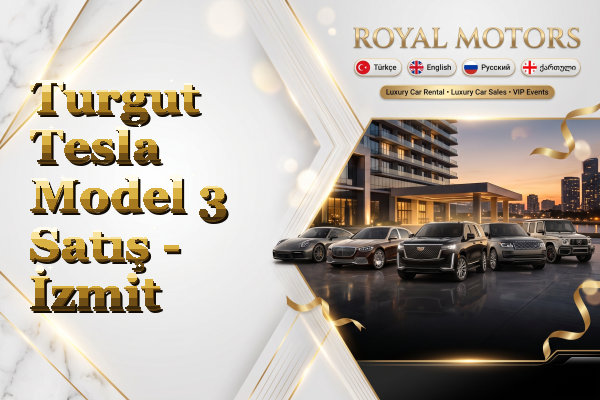 Turgut Tesla Model 3 Satış - İzmit