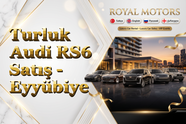 Turluk Audi RS6 Satış - Eyyübiye