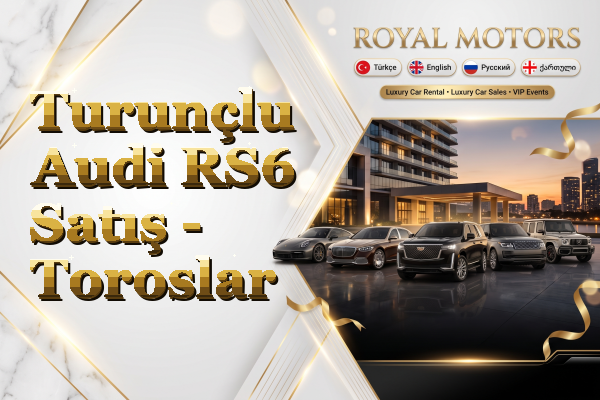 Turunçlu Audi RS6 Satış - Toroslar