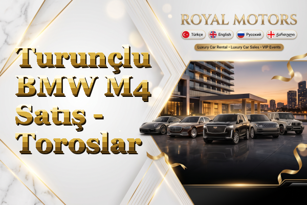 Turunçlu BMW M4 Satış - Toroslar