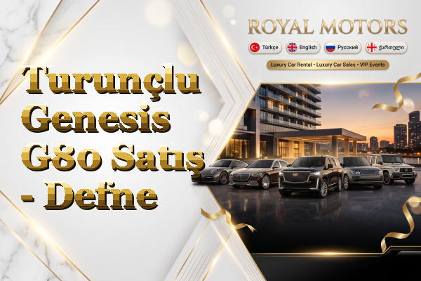 Turunçlu Genesis G80 Satış - Defne