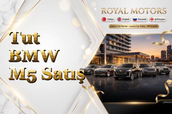 Tut BMW M5 Satış