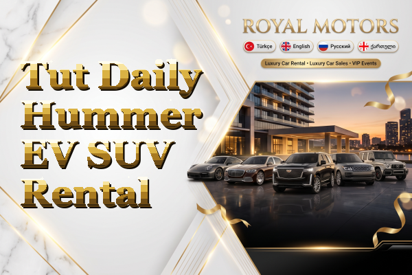 Tut Daily Hummer EV SUV Rental